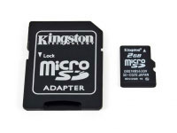 Kingston 2GB microSD Card (SDC/2GBER) Kingston 2GB microSD Card (SDC/2GBER)